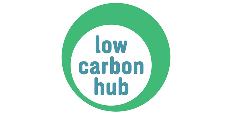 Low carbon health hub logo
