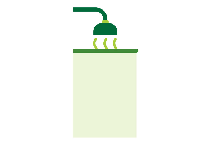 hot water use